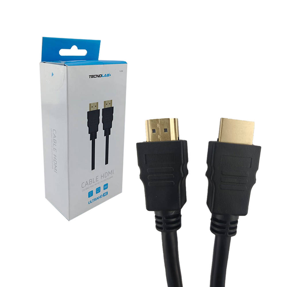 CABLE HDMI V2.0 - 4K, TERMINALES S, TRANSMISION EFICIENTE, 5M, MACHO-MACHO, CARC1