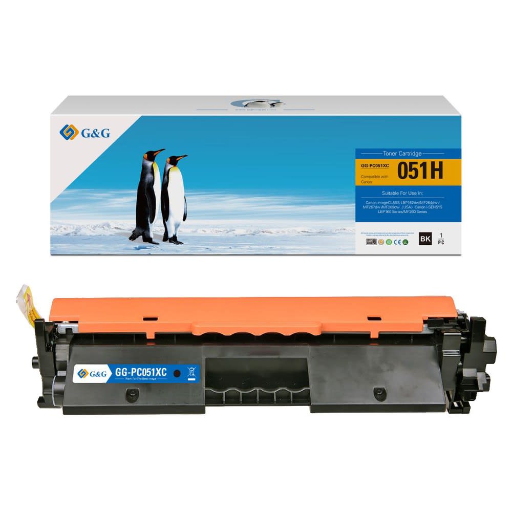 TONER CANON G&G GC-CRG051H1