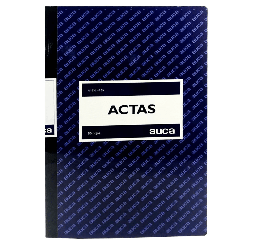 LIBRO ACTAS 50 HJ. AUCA N.531 -F501