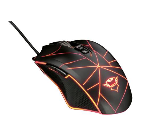 Mouse Gamer Trust GXT160 TURE, 7 Botones, 4000 DPI, Óptico, USB1
