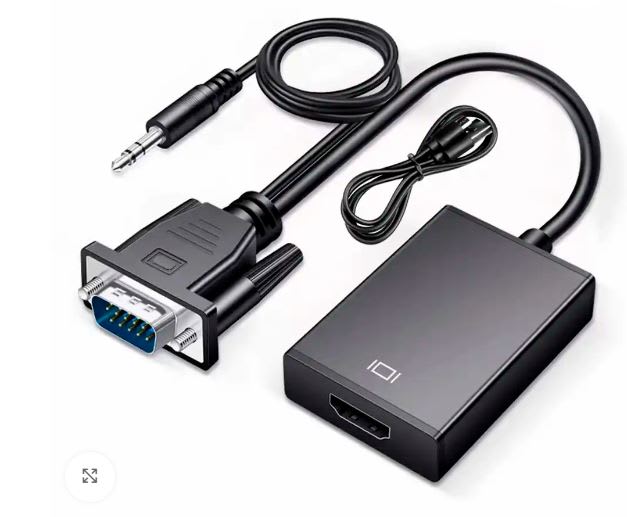 Adaptador Convertidor De Vga A Hdmi Full Hd 1080p1