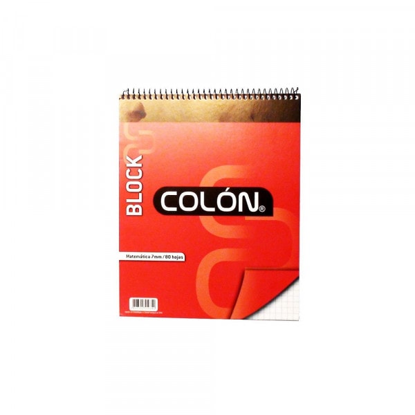 BLOCK ANILLADO UNIV. M7 80 HJ COLON1