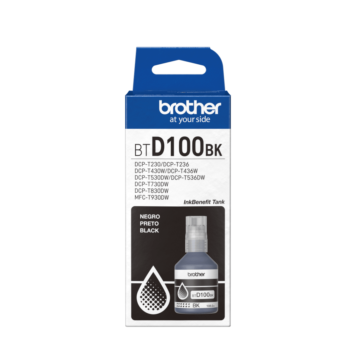 BOTELLA DE TINTA NEGRA BTD100BK1