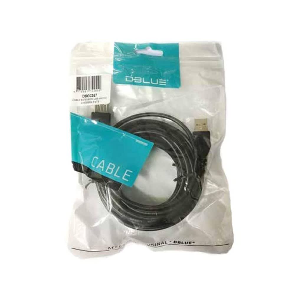 CABLE EXTENCION USB 2.0 HEMBRA HEMBRA DBLUE2
