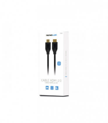 CABLE HDMI TECNOLAB 4K 1.5 METROS 2.0V TL3311