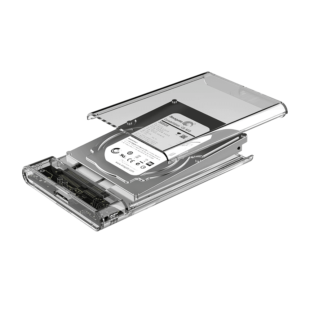 Cofre Case Para Disco Duro Extern Usb C 3.1 Hdd Sdd Sata1
