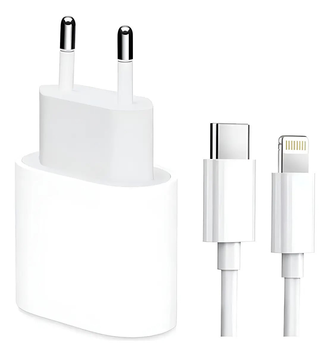 CARGADOR DE PARED USB-C PD + CABLE USB-C A LIGHTNING1