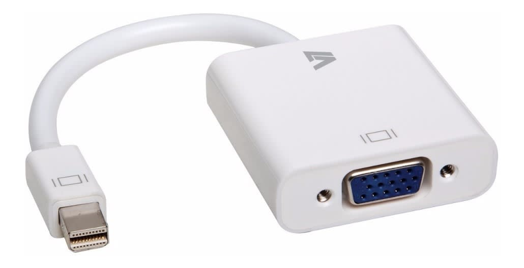 Adaptador Cable Thunderbolt Mini Dp Display Port A Vga1