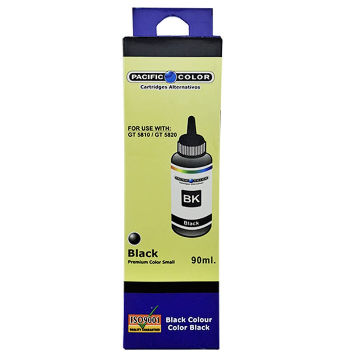 BOTELLA DE TINTA RECARGA COMPATIBLE CON HP DESKJET GT5810/5820 BLACK1