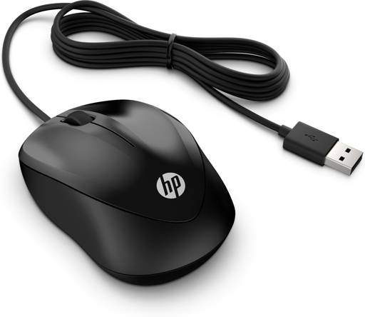 Mouse Wired HP x1000, 3 Botones, Sensor Óptico2