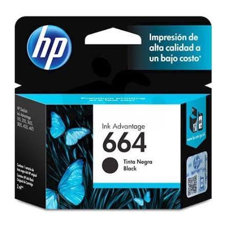 CARTUCHO TINTA HP 664 NEGRO1