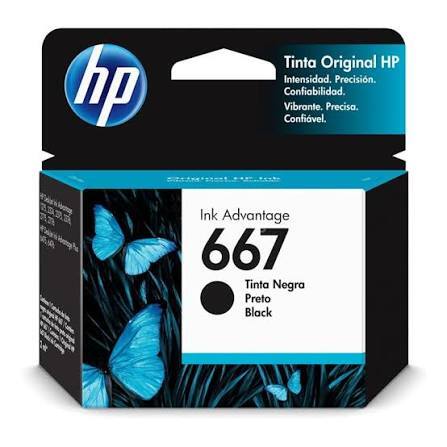 CARTUCHO TINTA HP 667 NEGRO1