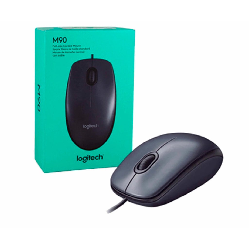 Mouse Logitech Alambrico M90 NEG 910-0040532