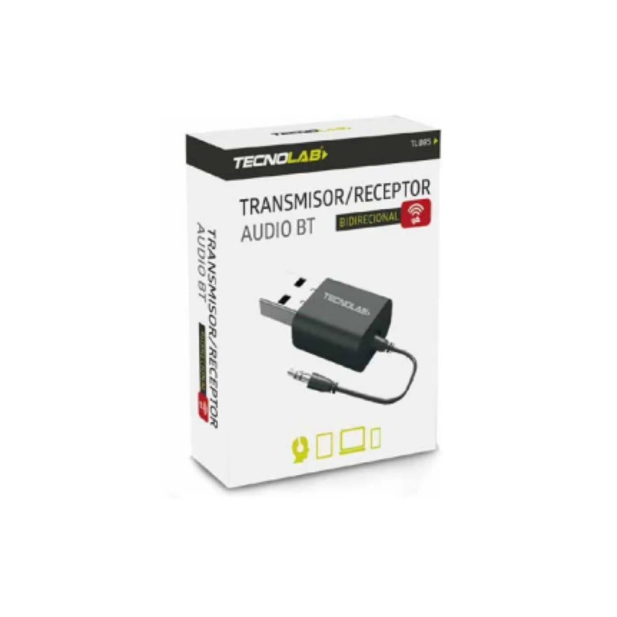 MINI ADAPTADOR RECEPTOR Y TRANSMISOR DE AUDIO BLUETOOTH 5,01