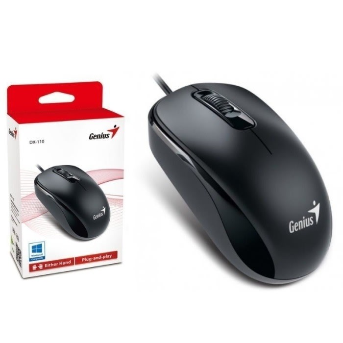 MOUSE DX-110 NEGRO GENIUS1