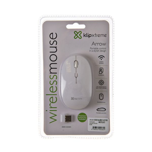 KX Mse Wls KMW-335WH 2.4GHz 4-btn 1000/11