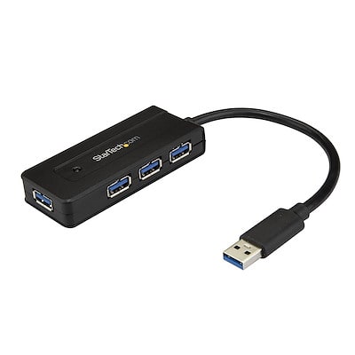 MINI HUB USB 3.0/ 4 PUERTOS. TRANSFERENCIA 5GB P/S.1