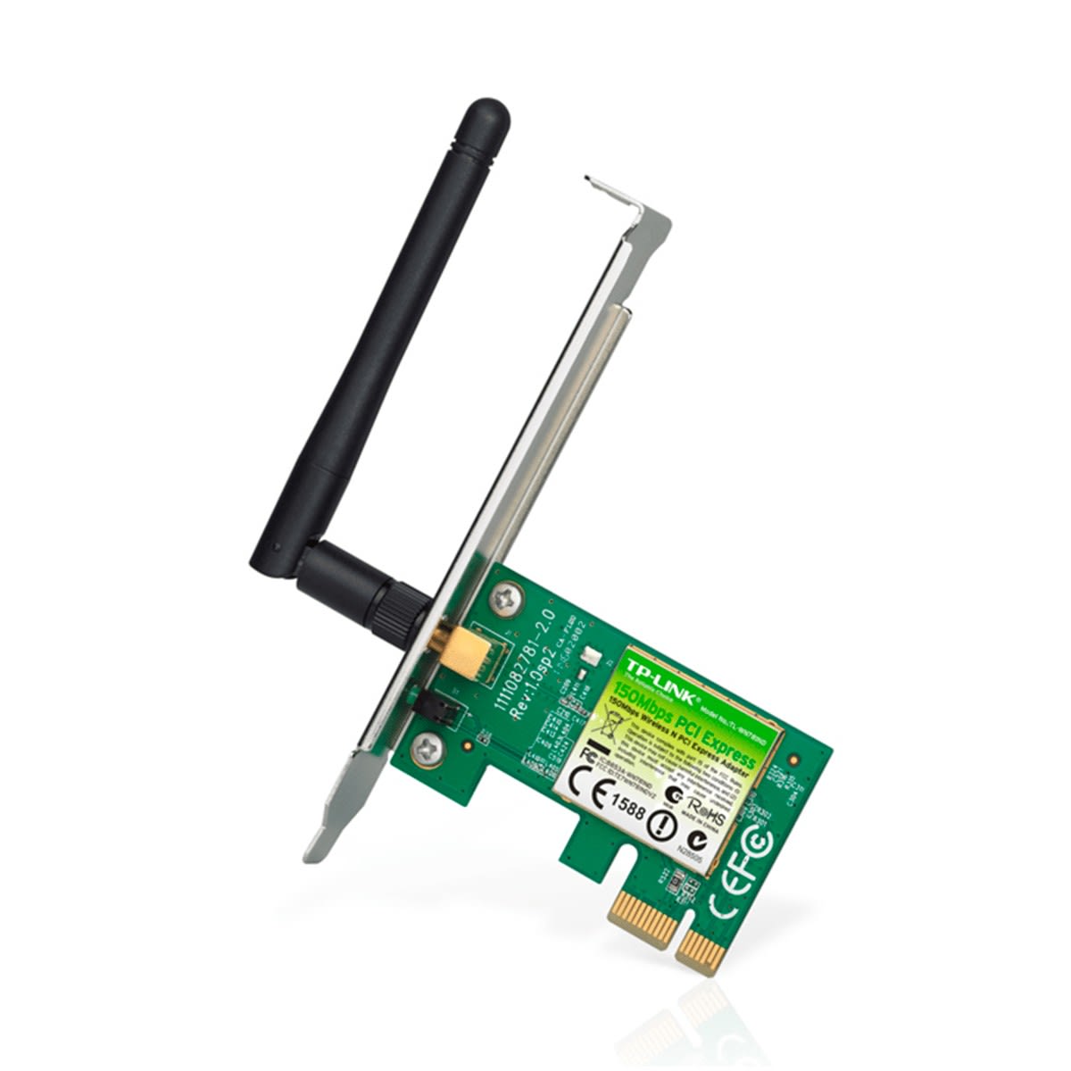 Adaptador Tplink Tlwn781nd Inalámbrico Pci Express N 150mbp1
