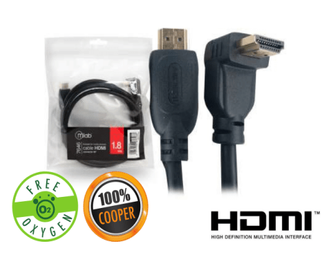 CABLE HDMI -HDMI 90° 1.8M1