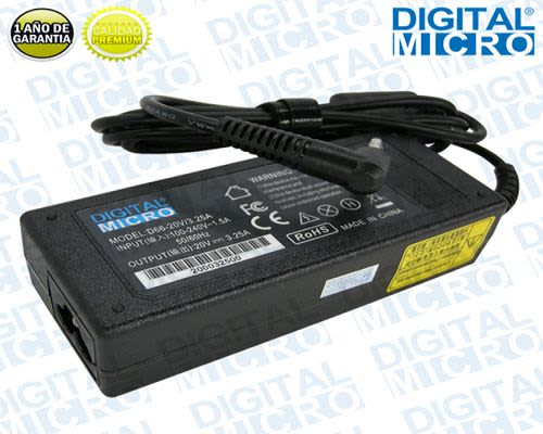 CARGADOR LENOVO DIGITAL MICRO 20V 3.25 1.71