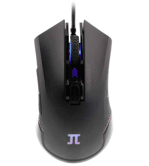 Mouse Gamer Primus Gladius 4000T, Iliminacion RGB, 4000 DPI, Sensor Optico AVAGO1