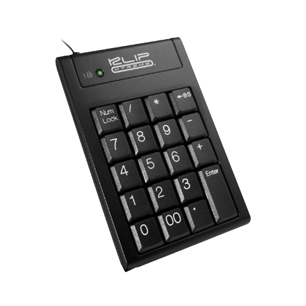 KlipX TeKNP-100clado Numerico USB KeyPad Negro1