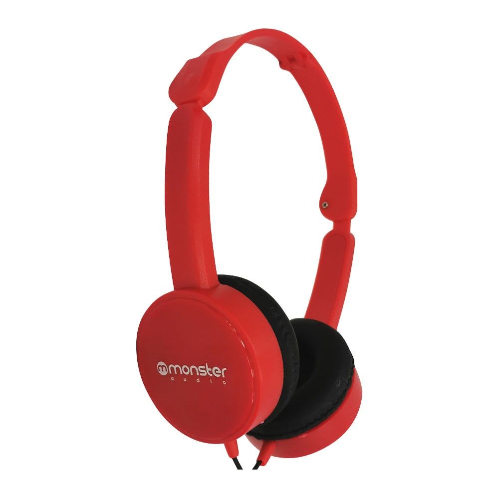 AUDIFONO MONSTER MXX-120 ROJO1