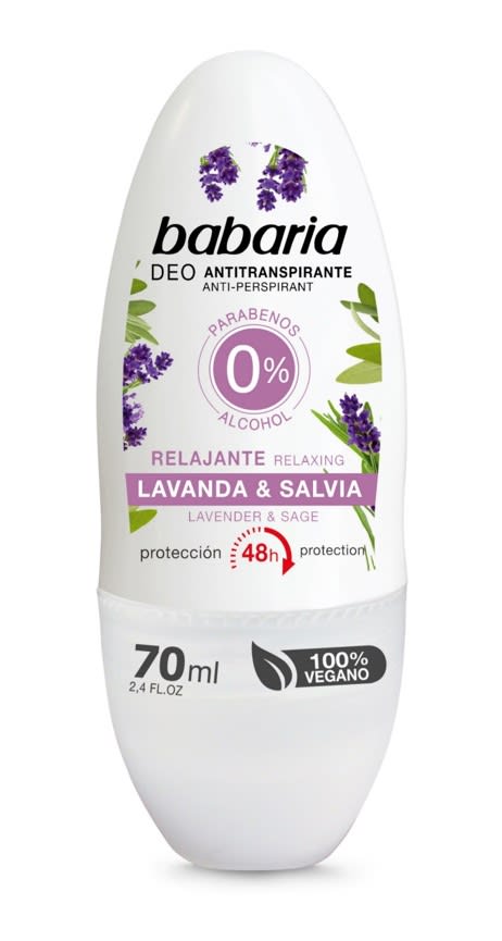 Desodorante Rollon 48 hrs. Lavanda & Salvia 70 ml | Dimaller