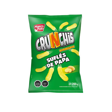 CRUNCHIS SUFLES PAPA MARCO POLO 200GR1