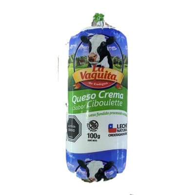 QUESO CREMA LA VAQUITA CIBOULETTE 100GR1