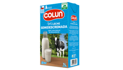 LECHE SEMIDESCREMADA COLÚN 1 LT1