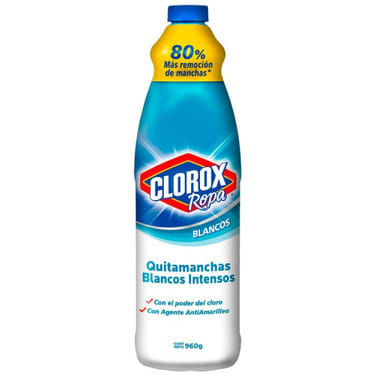 CLOROX ROPA QUITAMANCHAS BLANCOS INTENSOS 960GR1