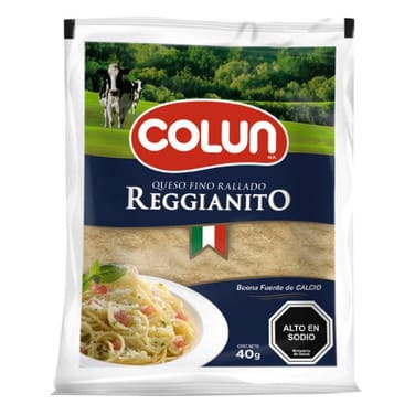 QUESO RALLADO COLUN REGGIANITO 40GR1