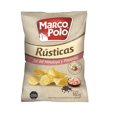 PAPAS RÚSTICAS SAL PIMIENTA MARCO POLO 185GR.1