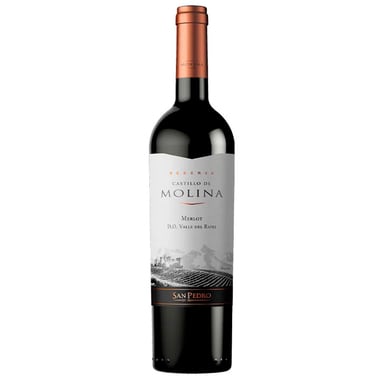 VINO MERLOT CASTILLO DE MOLINA 750cc1