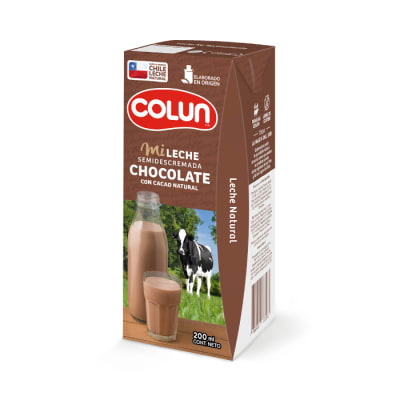 LECHE SEMIDESCREMADA CHOCOLATE COLUN 200ML1