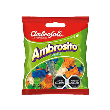 GOMITAS AMBROSITOS 25GR1