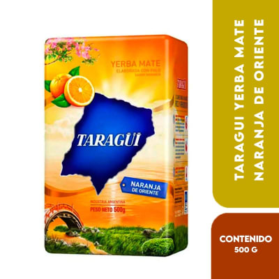 YERBA MATE TARAGÜI NARANJA DEL ORIENTE 500GR1
