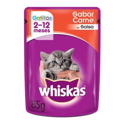 WHISKAS SABOR CARNE 85GR.1