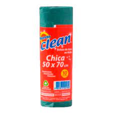 BOLSAS DE BASURA CLEAN 50X70CM1