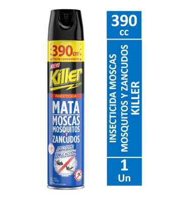 KILLER MATA MOSCAS, MOSQUITOS Y ZANCUDOS 390CC1