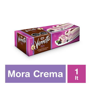 HELADO VIENNETTA MORA CREMA 1LT1