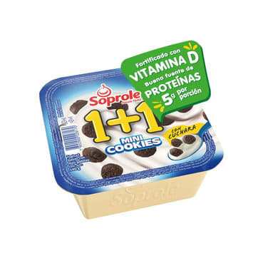 YOGURT SOPROLE 1+1 MINI COOKIES1