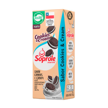 LECHE SOPROLE COOKIES & CREAM  200ML1