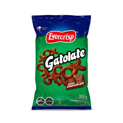 GATOLATE SABOR CHOCOLATE EVERCRISP 200GR1