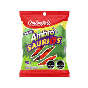 GOMITAS AMBROSAURIOS 90GR1