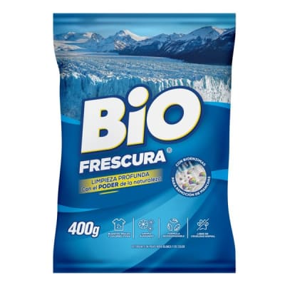 DETERGENTE BIO FRESCURA POLVO 400GR1