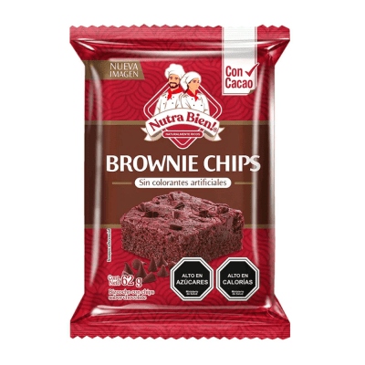 BROWNIE CHIPS NUTRABIEN 62GR1