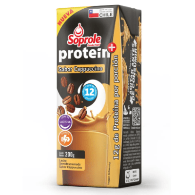 LECHE PROTEIN+ CAPPUCCINO SOPROLE 200ML1