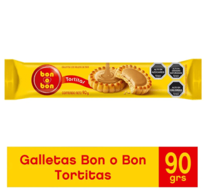 GALLETA TORTITA BON O BON 90GR1